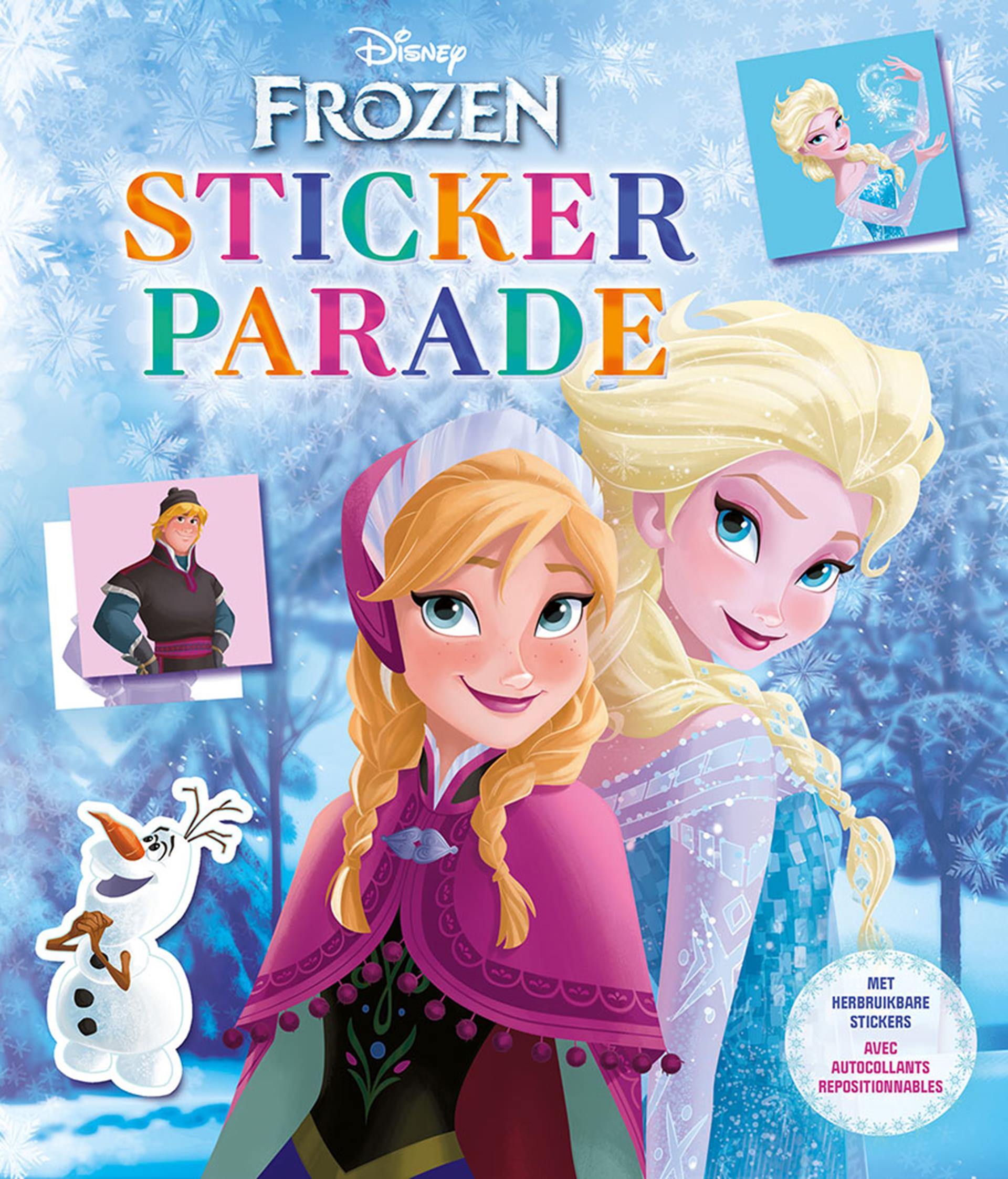 Deltas disney sticker parade frozen