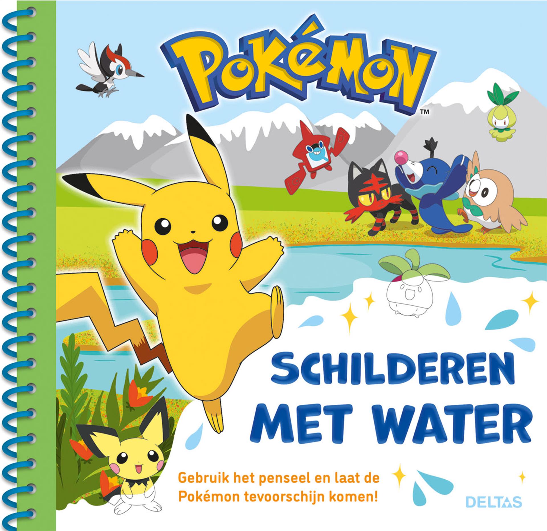 Pokemon deltas pokémon schilderen met water deel 2 (geel)