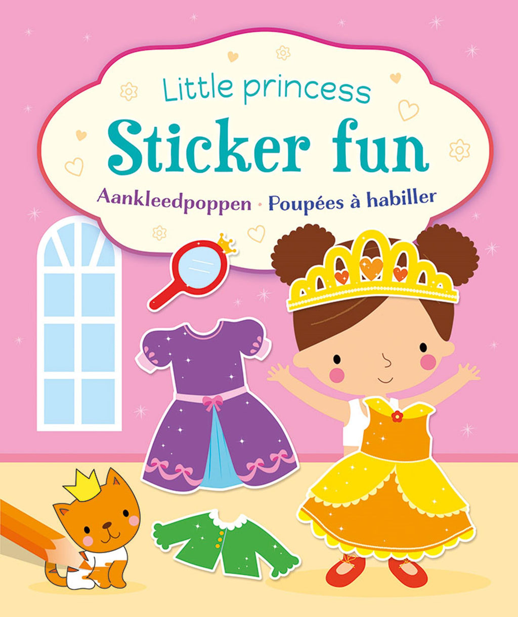 Deltas kleine Prinzessin – Sticker-Spaß – Stickerbuch für Anziehpuppen