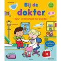 Deltas kleur- en stickerboek met woordjes - bij de dokter