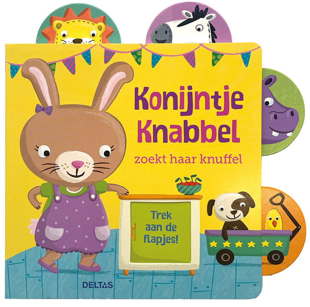 Deltas Bunny Nibble sucht ihr Kuscheltier