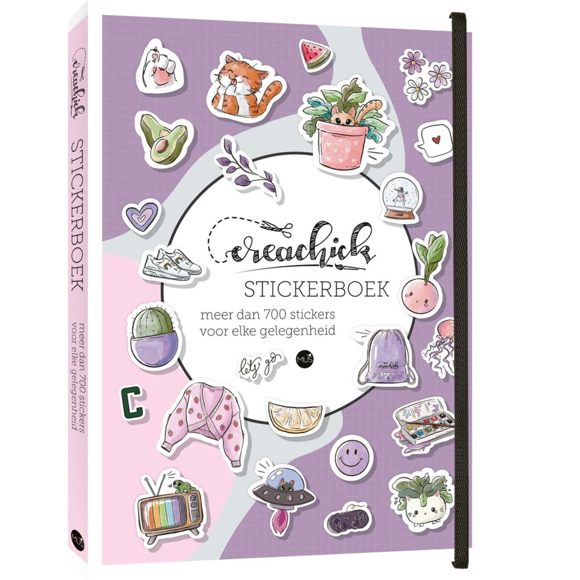 Creachick stickerboek volwassene
