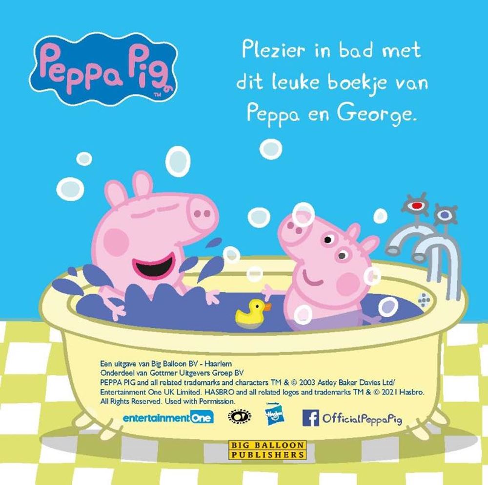 Badboekje: peppa pig. 1+