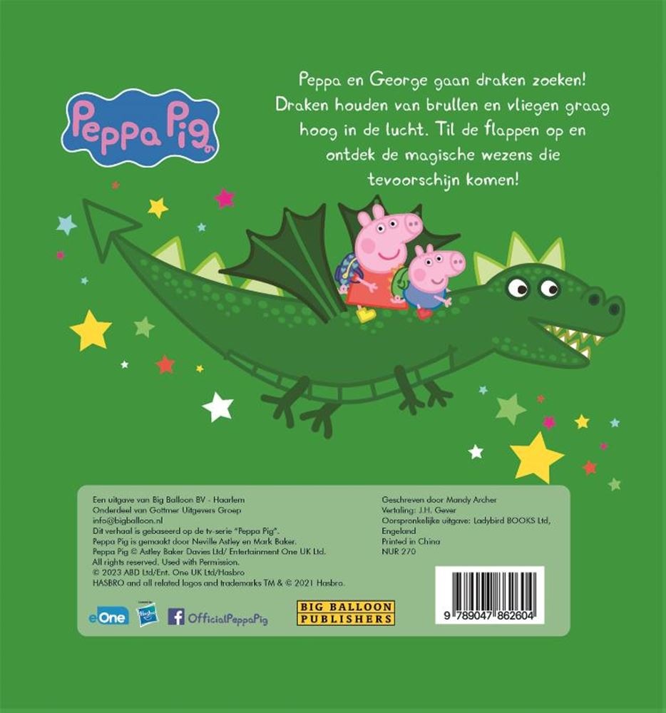 Peppa pig: peppa en de draken. 4+