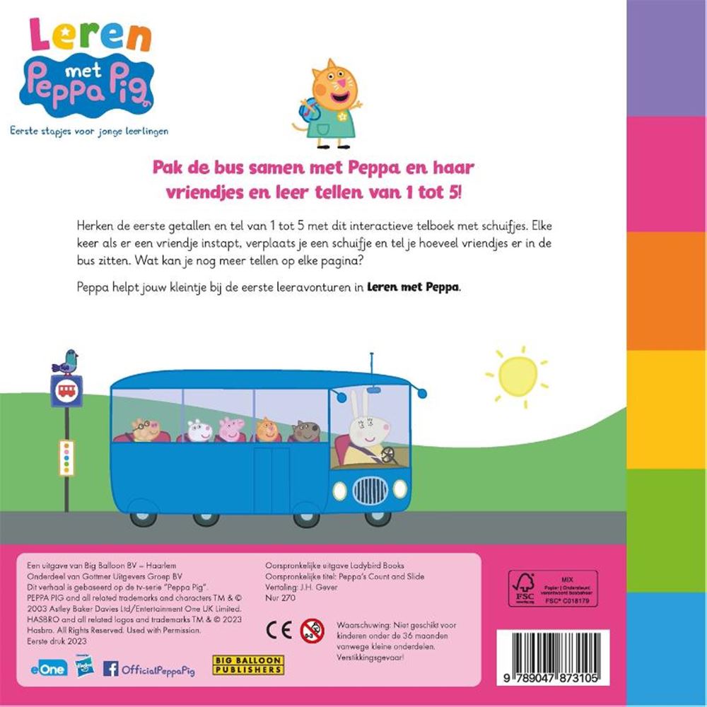 Peppa's eerste telboek 3+