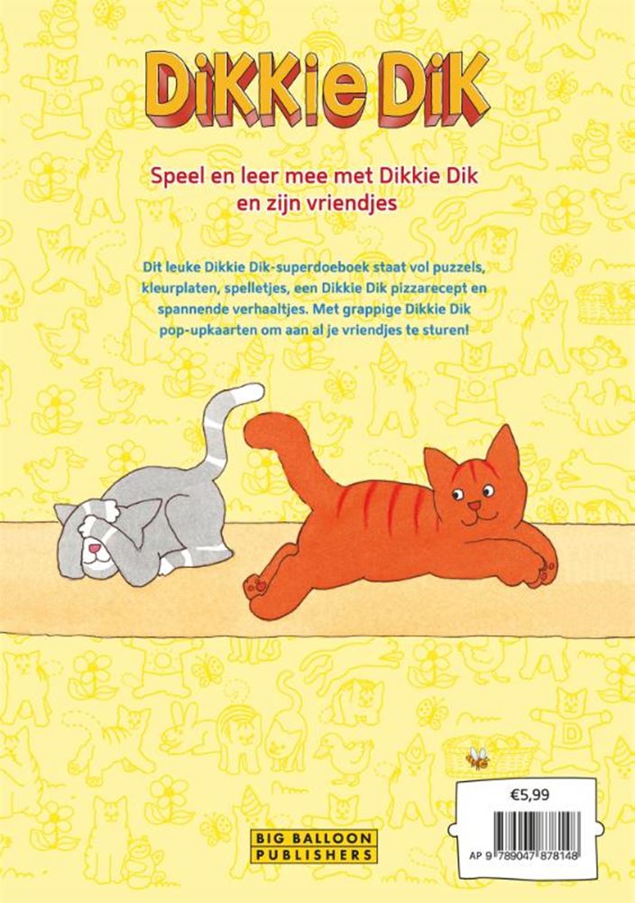 Big balloon dikkie dik superdoeboek 4+