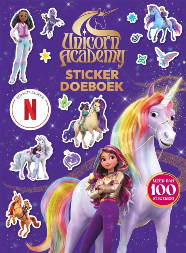 Buch Unicorn Academy Stickerbuch Aktivitätsbuch