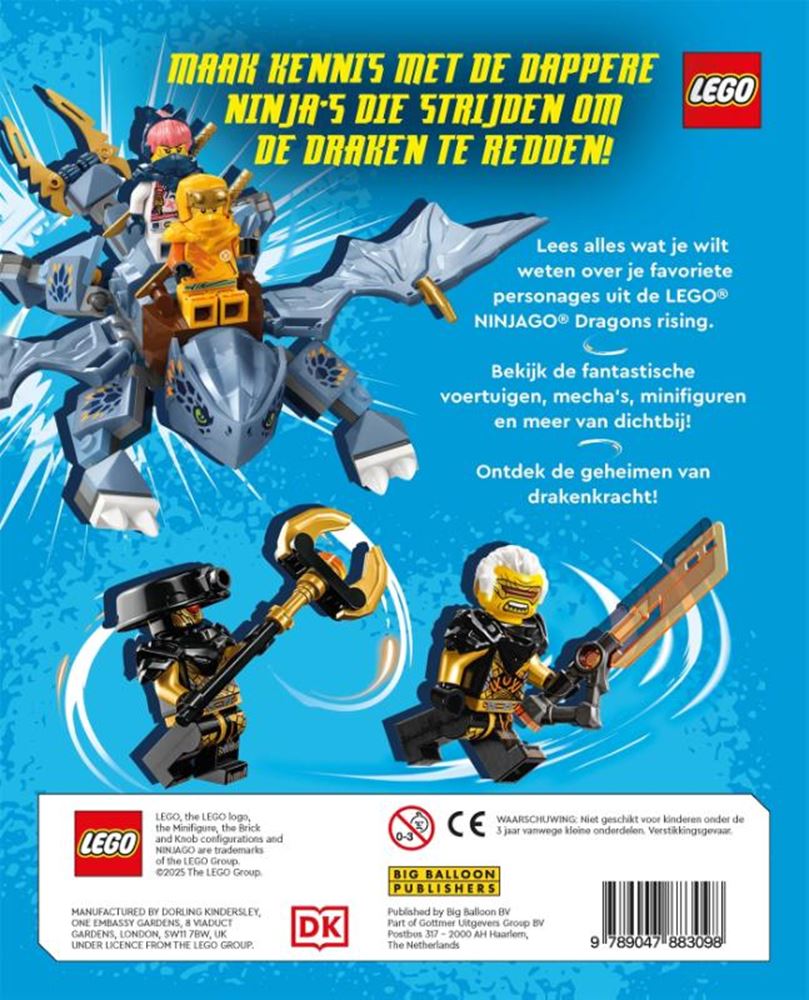 Lego: dragons rising. 7+