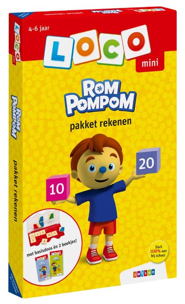 Loco Mini Rompom Pom Paket Mathematik