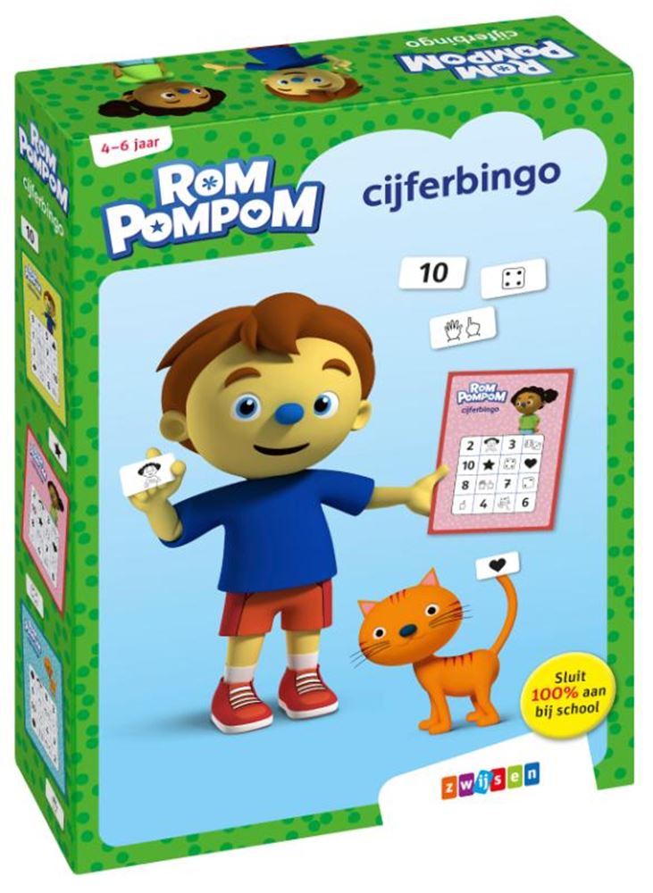 WPG Publishers Rompompom Zahlenbingo