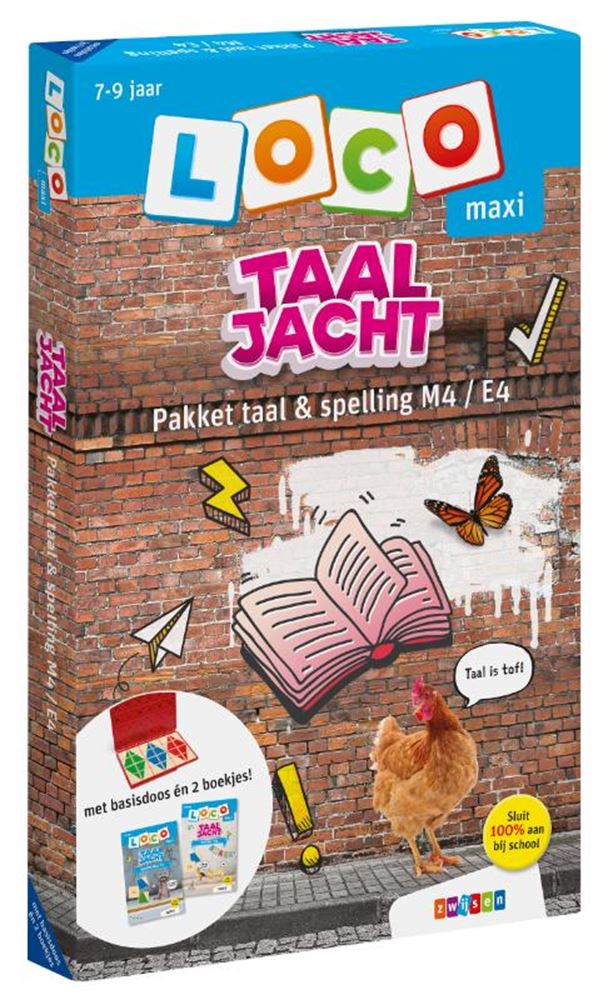 Loco maxi, taaljacht pakket taal en spel