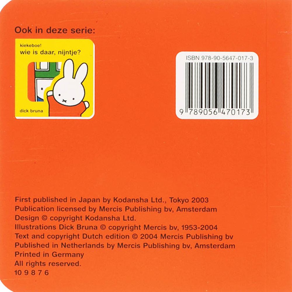 Kuckuck! Wer ist das, Miffy?