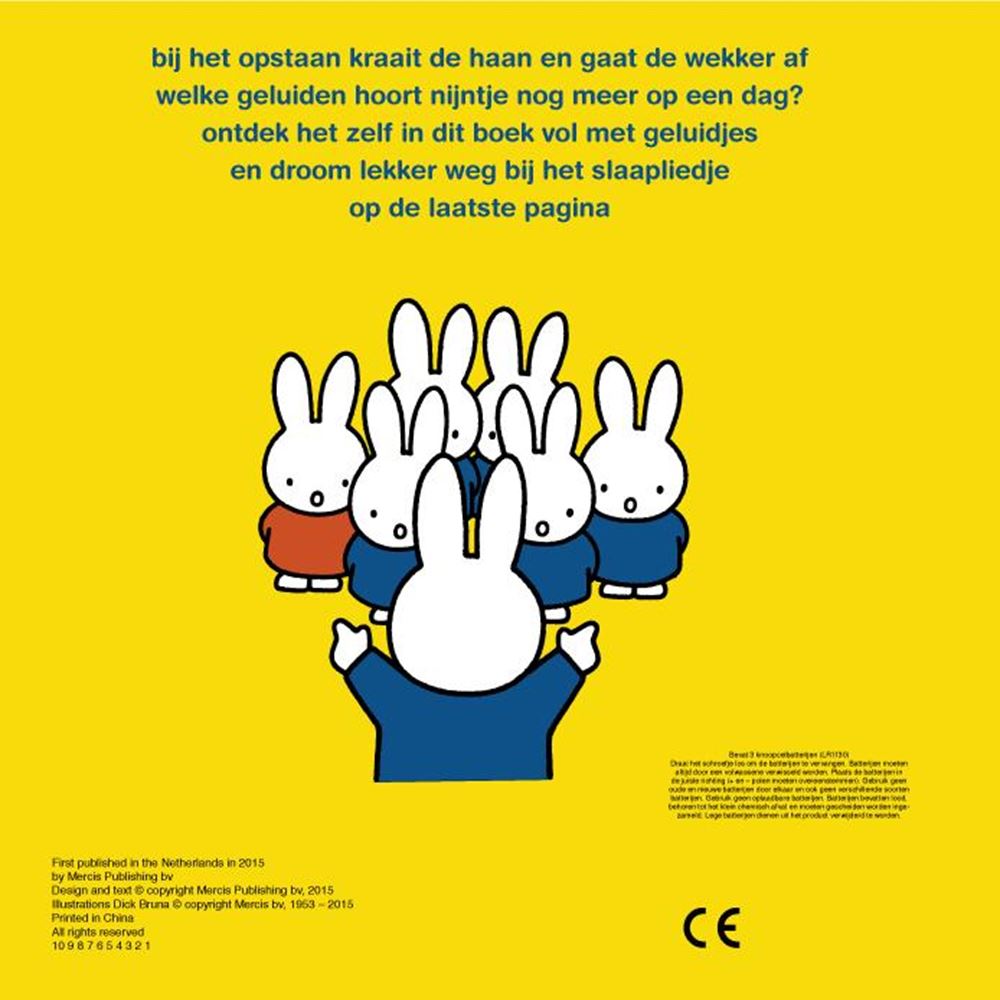 Geluidenboek: wat hoor je nijntje. 2+