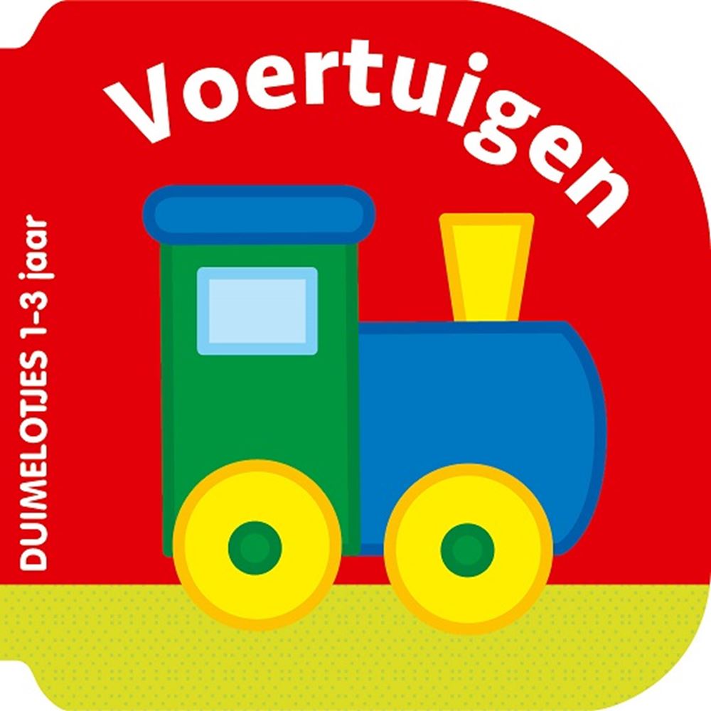 Standaard uitgeverij kartonboek - voertuigen. 1+