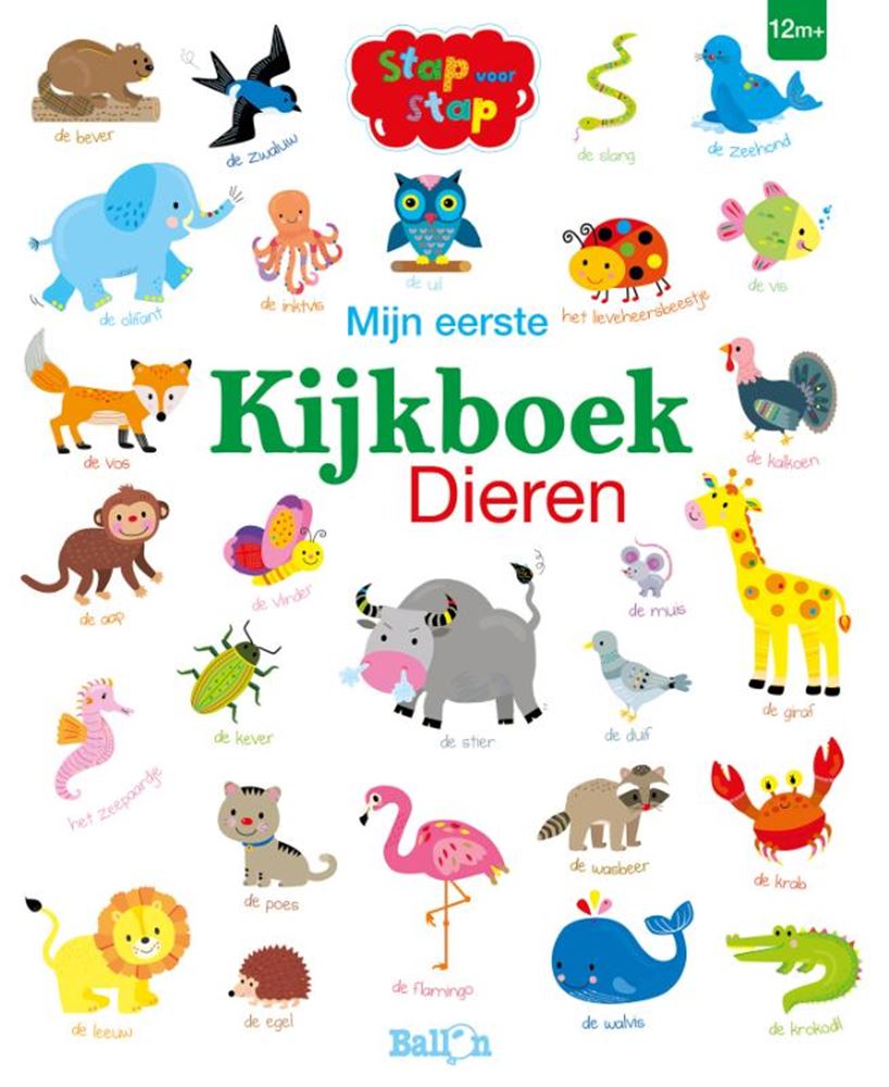 Standaard uitgeverij mijn eerste kijkboek dieren 1+