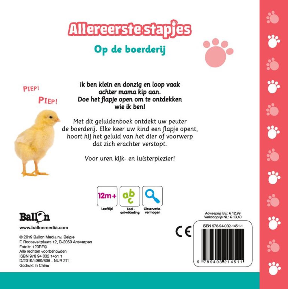 Standard Publisher Sound Book - auf dem Bauernhof