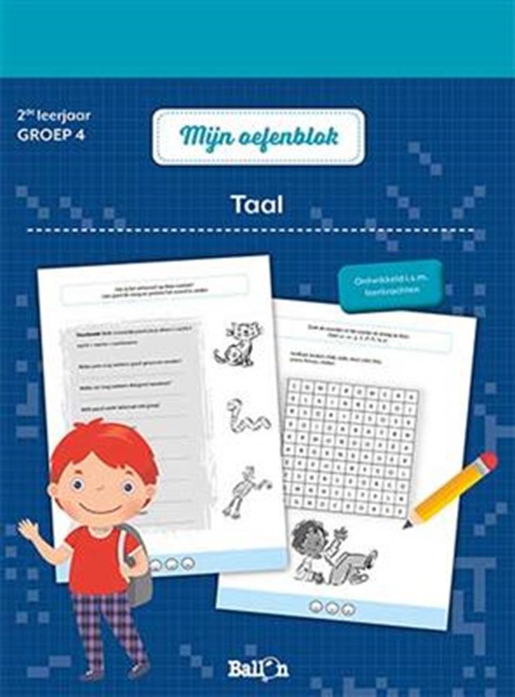 Standaard uitgeverij mijn oefenblok, taal groep 4 | 3 stuks
