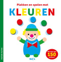 Standaard uitgeverij plakken en spelen met kleuren. 3+