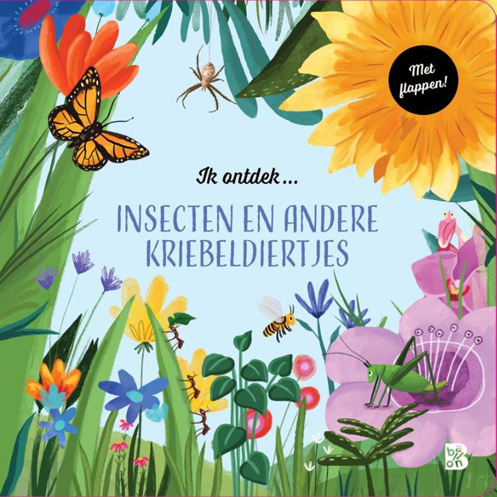 Standaard uitgeverij flapjesboek - ik ontdek insecten en andere kriebeldiertjes