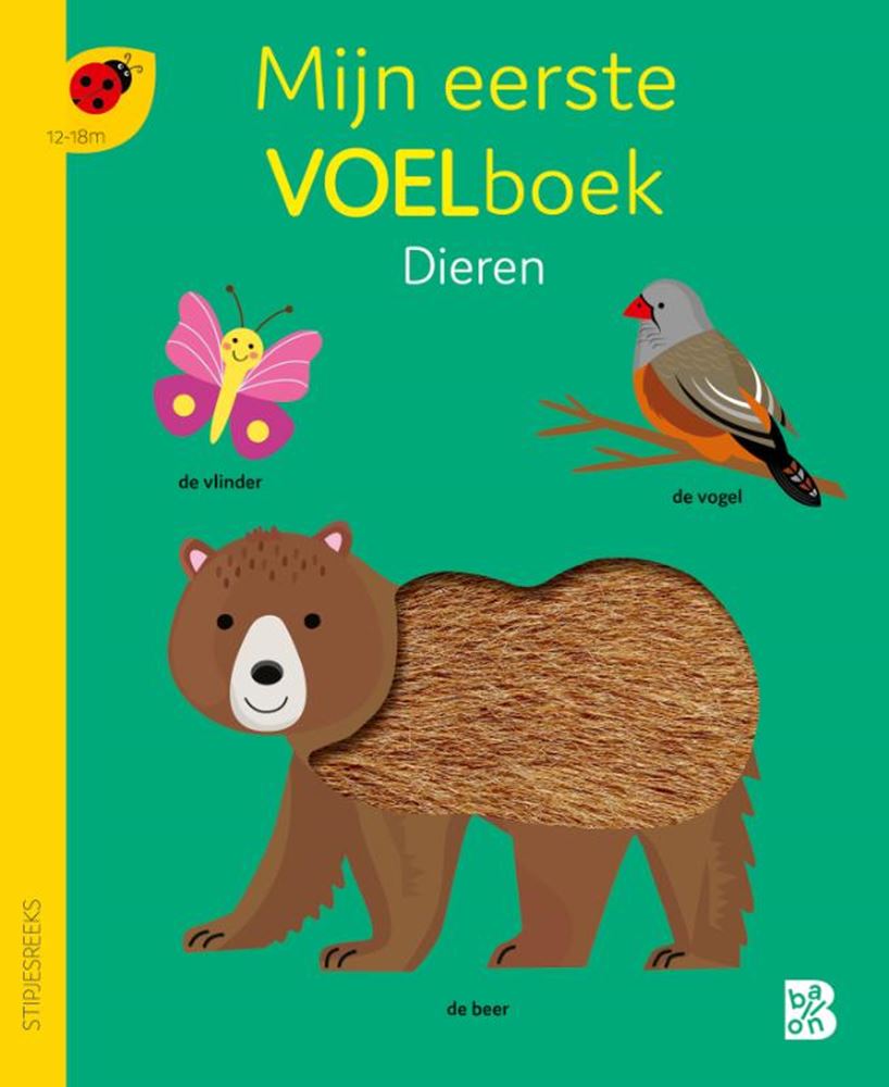 Standaard uitgeverij mijn eerste voelboek - dieren