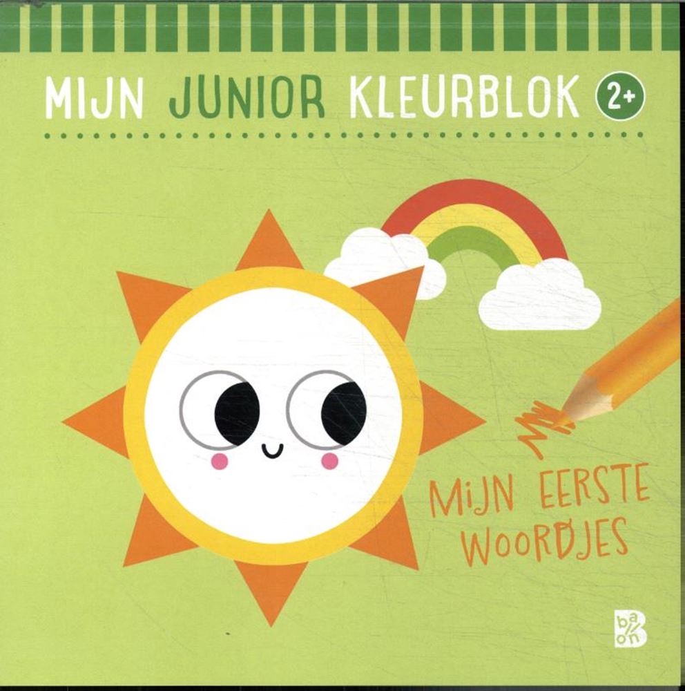 Standaard Uitgeverij Mein Junior-Malblock – meine ersten Wörter 2+