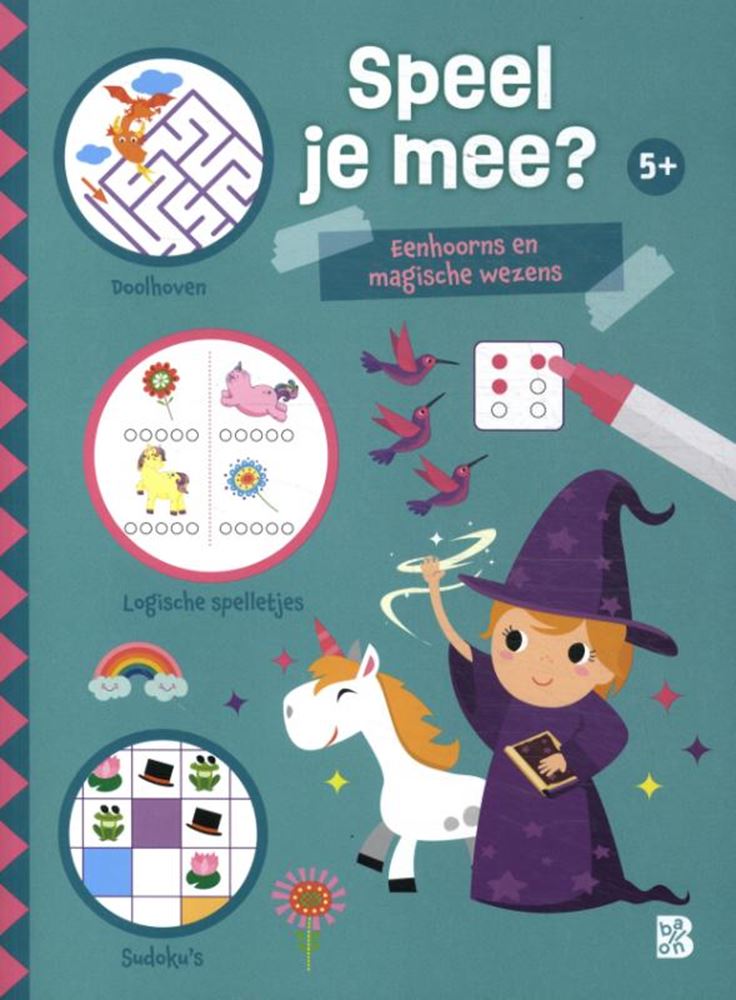 Standaard uitgeverij speel je mee? eenhoorns en magische wezens