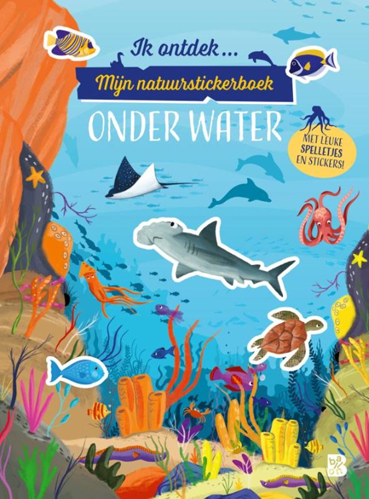 Standaard uitgeverij mijn natuurstickerboek - onder water