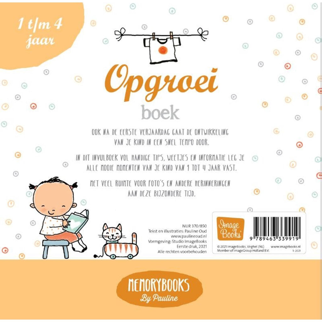 Pauline. opgroeiboek. (invulboek)