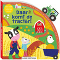 Imagebooks kleine voertuigen - daar komt de tractor