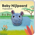 Imagebooks vingerpopboekje - baby nijlpaard