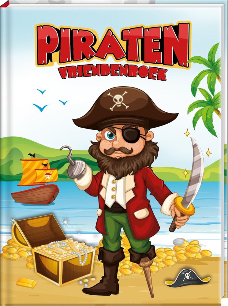 Vriendenboek piraten. 4+