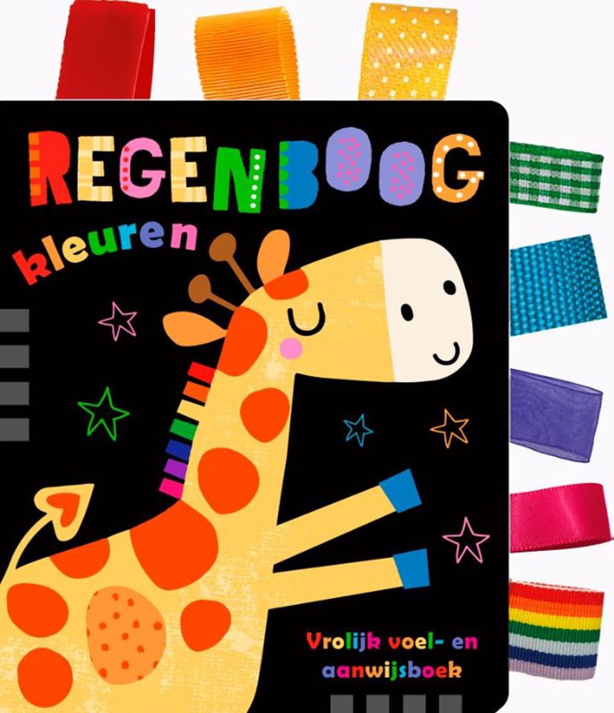 WPG Publishers Fröhliches Fühl- und Punktbuch in Regenbogenfarben