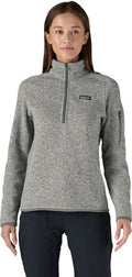 Patagonia better sweater 1 4 zip fleece women's pullover