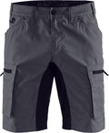 Blåkläder blaklader service short stretch 1449-1845 - medium grijs zwart - c56