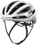 Abus fietshelm taipan shiny white l - 57-61 cm - wit - geschikt voor gebruik op gravel bikes - 295 g
