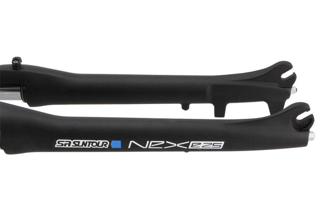 SR Suntour - Federgabel NEX-E25 NLO DS 700C 63 mm, konisch, 9 mm, matt schwarz