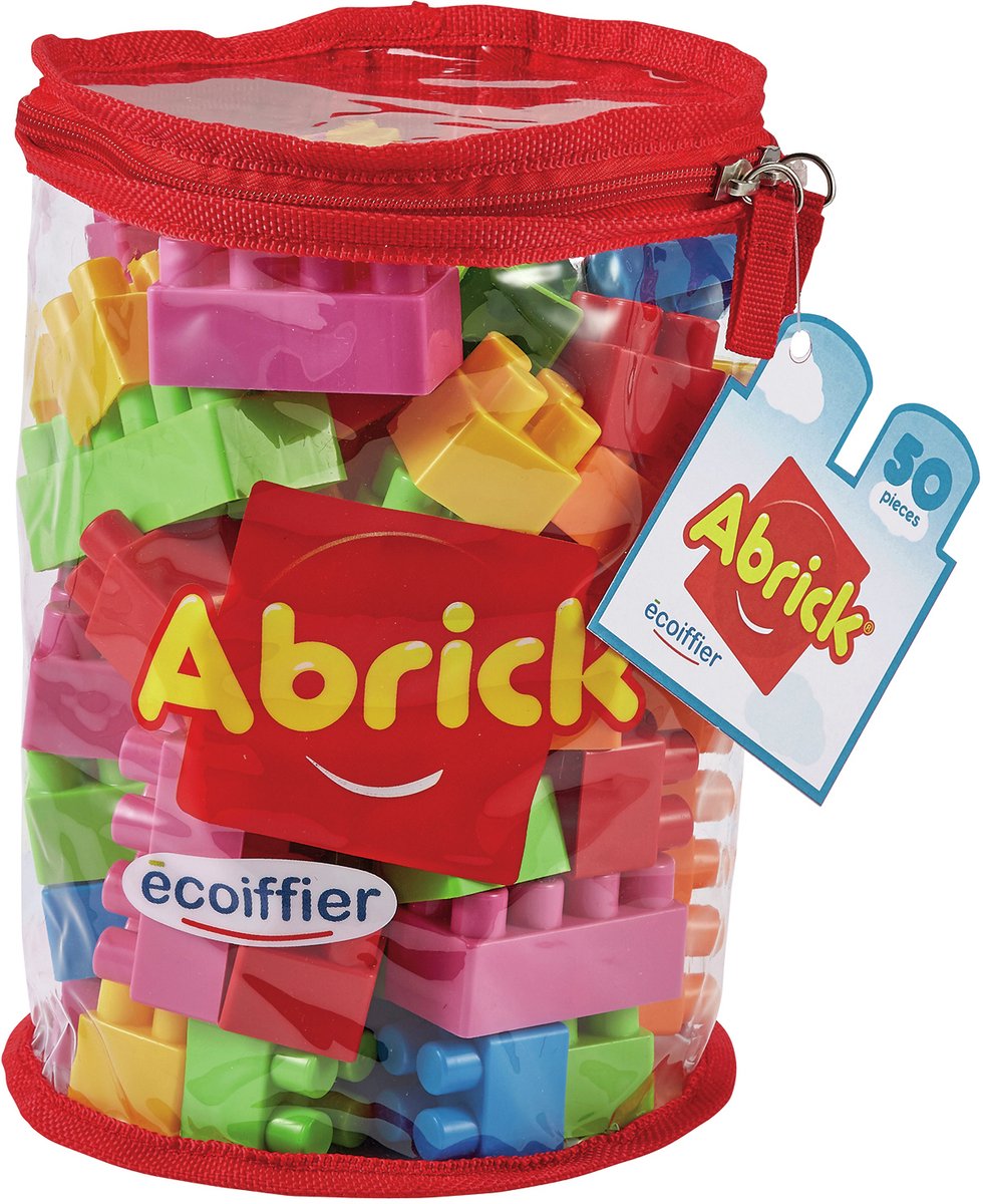 Abrick Bausteine ​​Farbe - 50 Stück.