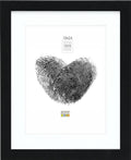 Deknudt frames fotolijst - zwart met passe-partout - 13x18 18x24 cm