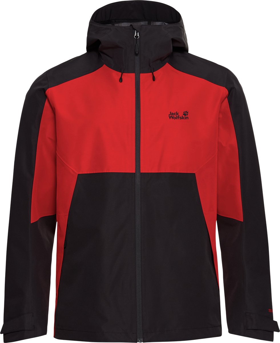 Jack wolfskin wildbound 2l jkt m heren outdoorjas-siren red m
