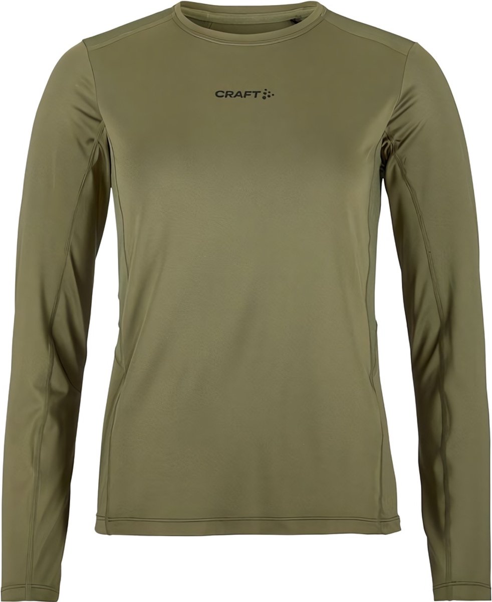 Craft adv essence ls tee 2 w dames sportshirt - rift m