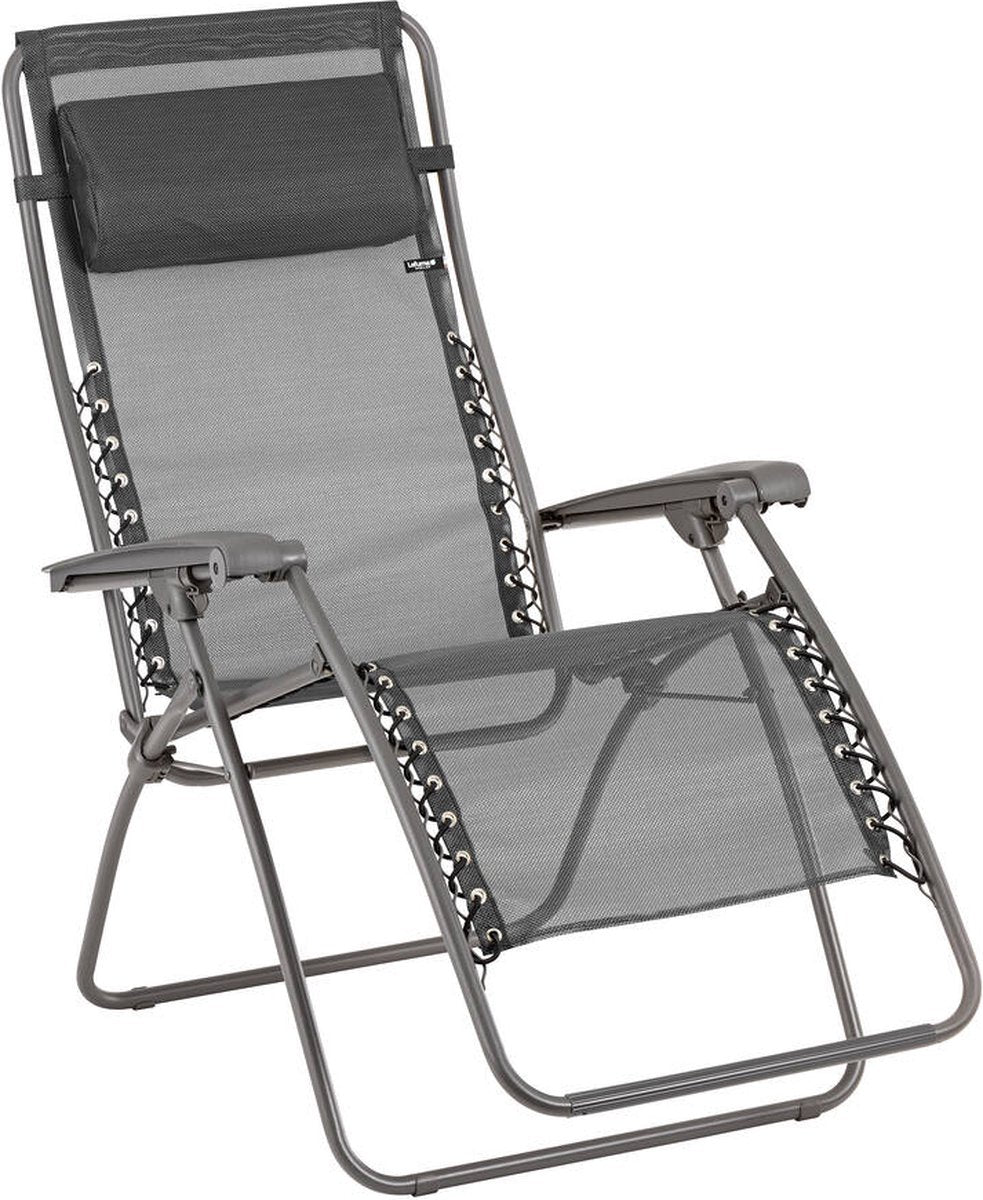 Lafuma rsxa - relaxstoel - inklapbaar - verstelbaar - zero gravity - black