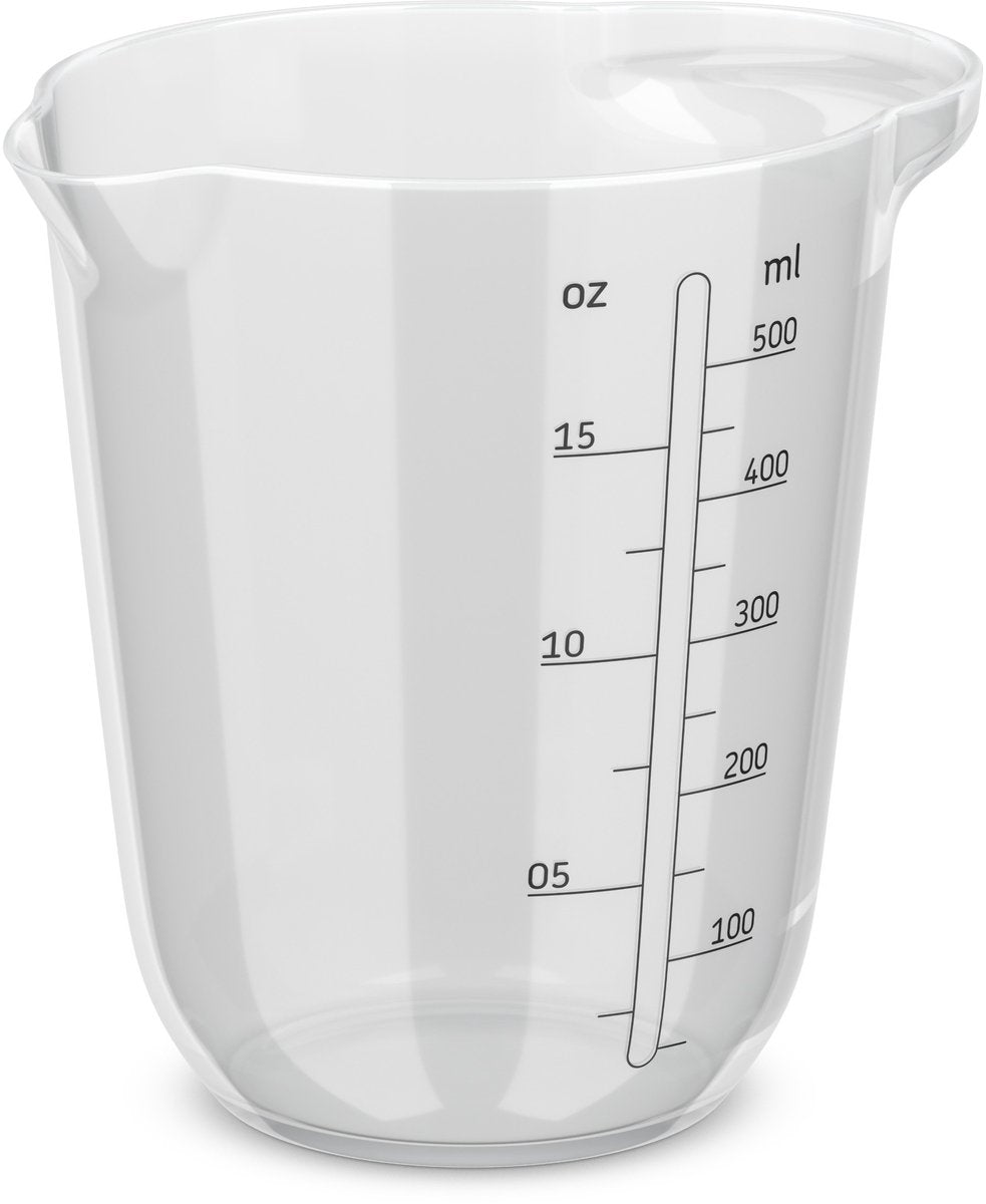 Mepal maatbeker chef it - 500 ml - maataanduiding - vaatwasmachinebestendig - bakspullen - transparent
