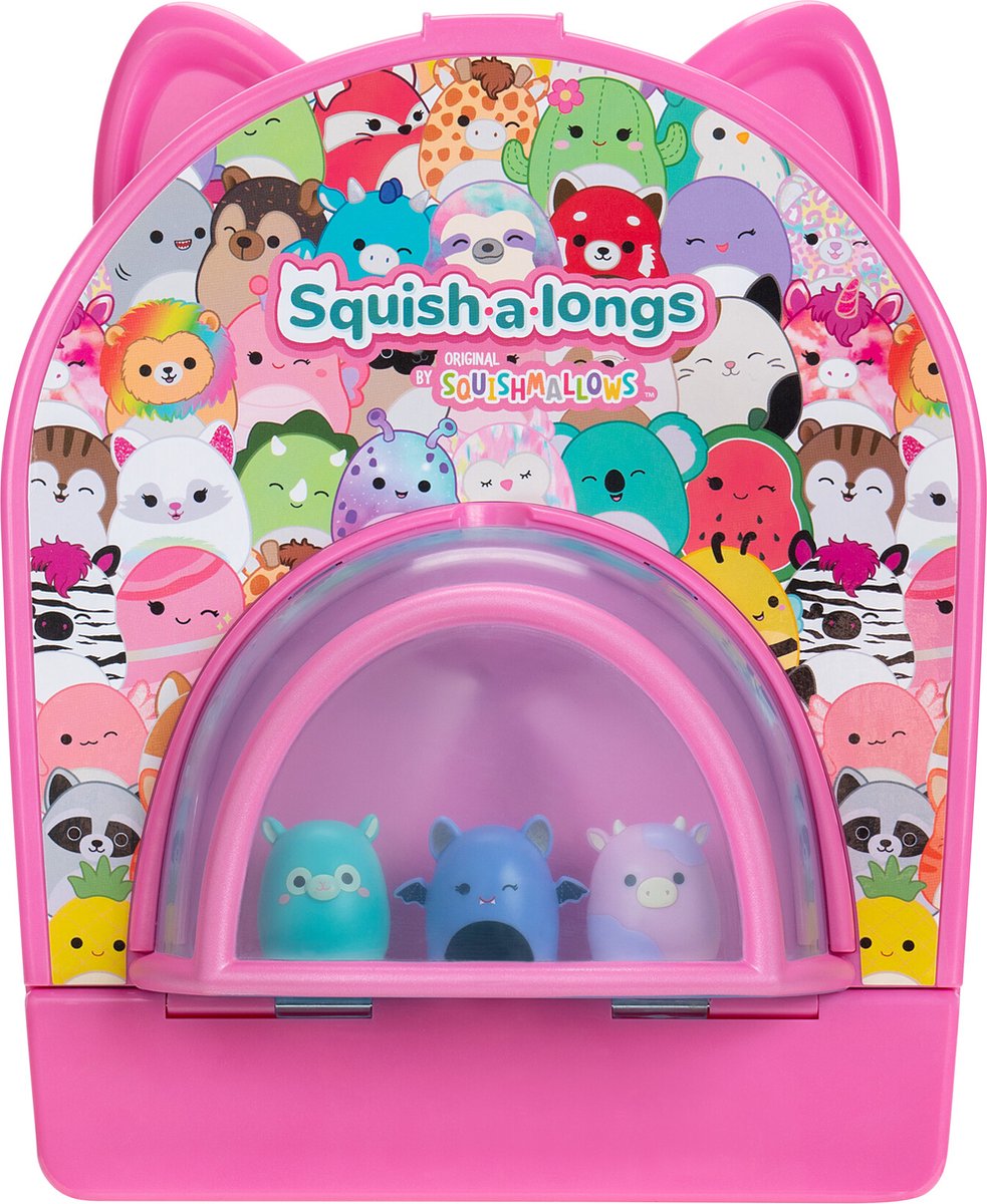 Squishmallows – Squish-a-longs Spielset für unterwegs