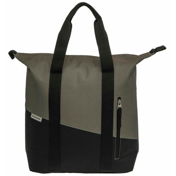 Burgers - new looxs tas new looxs kota shopper | oslo | zwart groen | 24l