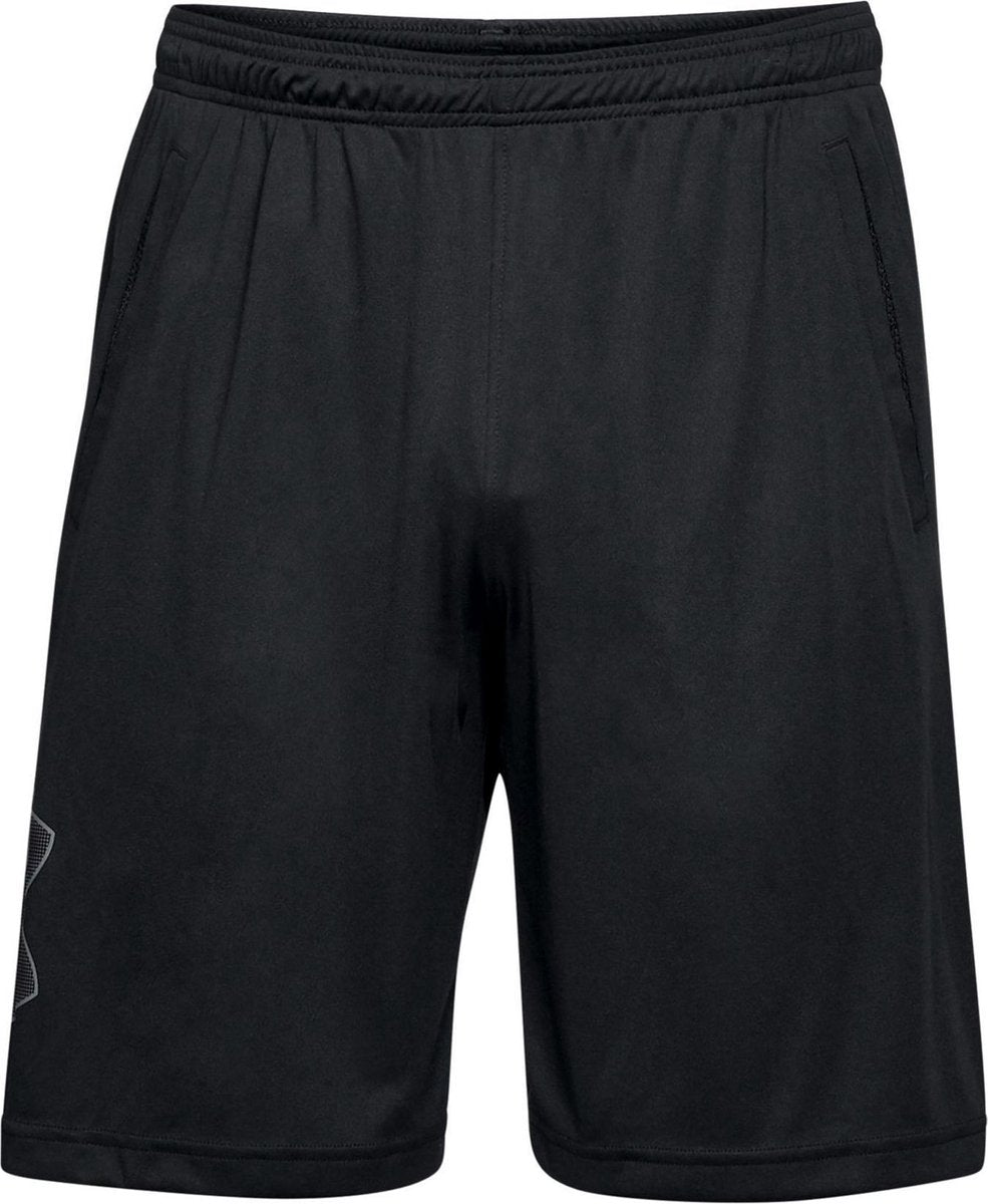 Under armour ua tech graphic short-blk heren sportbroek - zwart - graphite l
