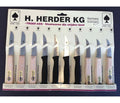 Herder h. schilmesjes rvs assortiment .3+3+4 op kaart