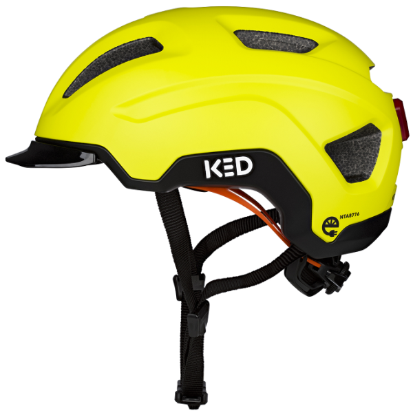 Ked fietshelm pedalon m (56-59cm) - mat geel