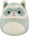 Squishmallows - hemkey - sage ferret 19cm plush