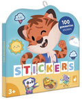 Janod - stickerboek - dieren emoties - 100 stickers
