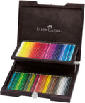 Faber-castell kleurpotlood aquarel - albrecht durer - houten koffer 72 stuks - fc-117572